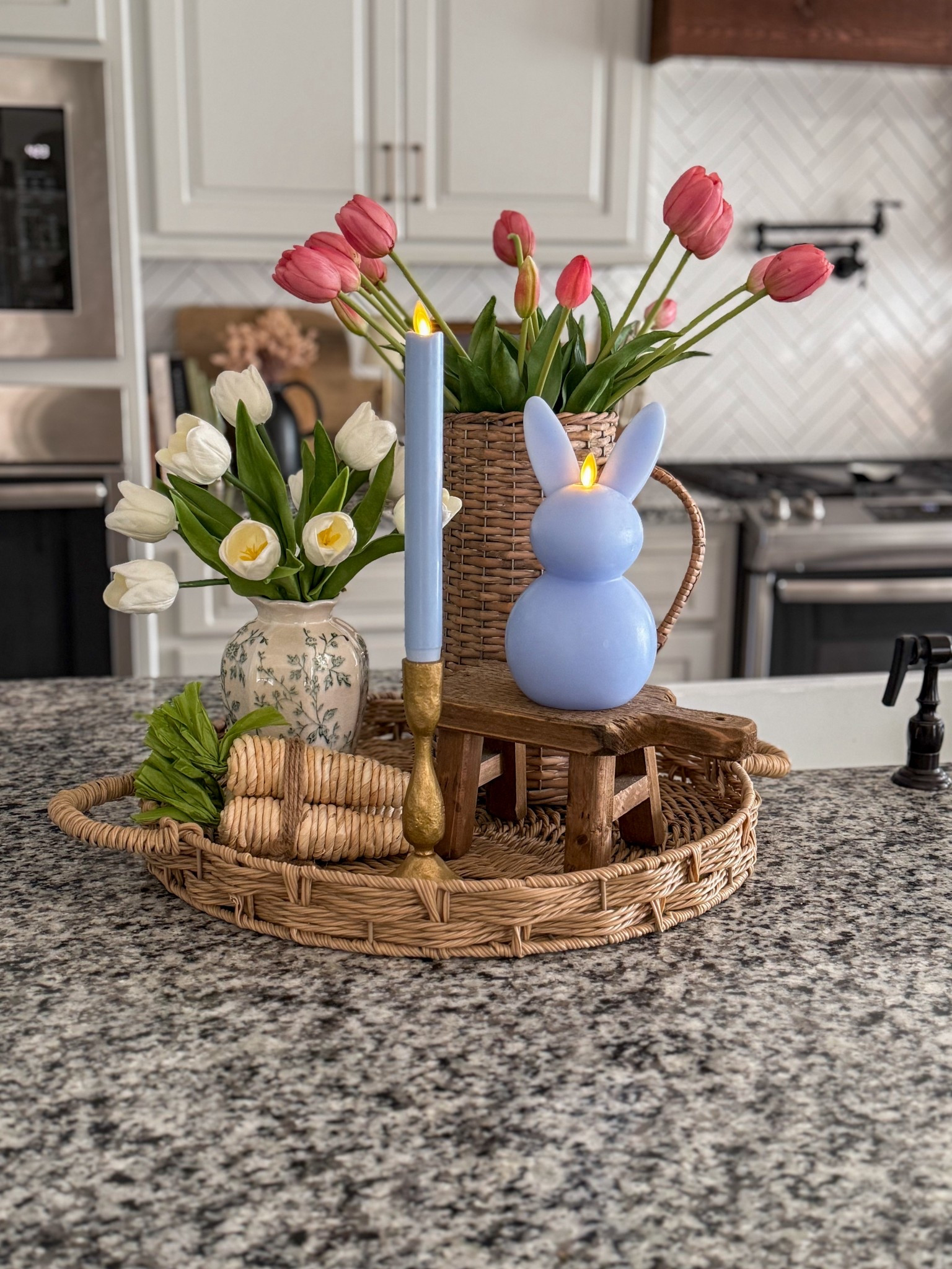 Tray styling flameless candles 

#LTKHome #LTKSeasonal #LTKSpringSale