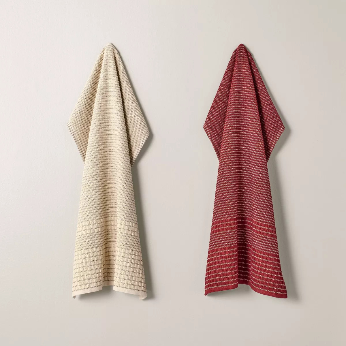 Set of 2 Striped Terry Kitchen Towels - Hearth & Hand™ with Magnolia | Target