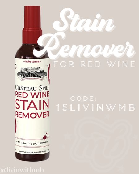 Hate Stains is my absolute favorite stain remover, and they just launched one specifically for red wide! It’s incredible!!

Use code: 15LIVINWMB to save!

#hatestainspartner

#LTKparties #LTKsalealert #LTKhome