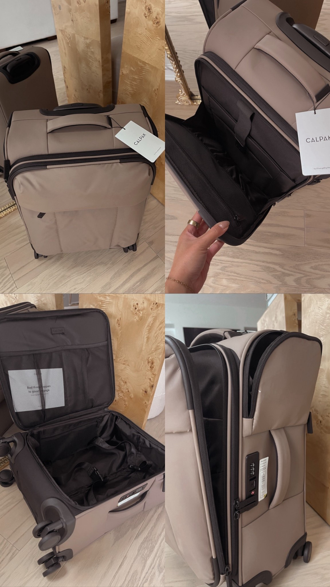 After months of searching, I finally got a new carry on that is top loading! I love how many pockets this one has and has a front pocket as well!

Suitcase, carry-on suitcase, travel bag, luggage



#LTKTravel #LTKItBag #LTKSaleAlert
