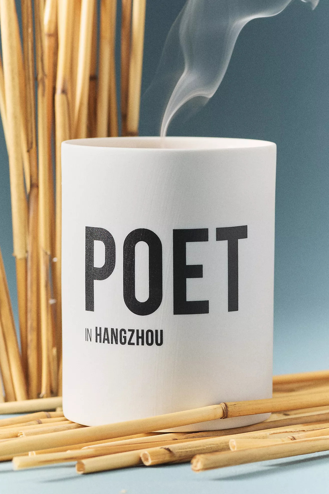 Maison Nomad No\u00e9 Floral Poet Boxed Porcelain Candle | Anthropologie (US)