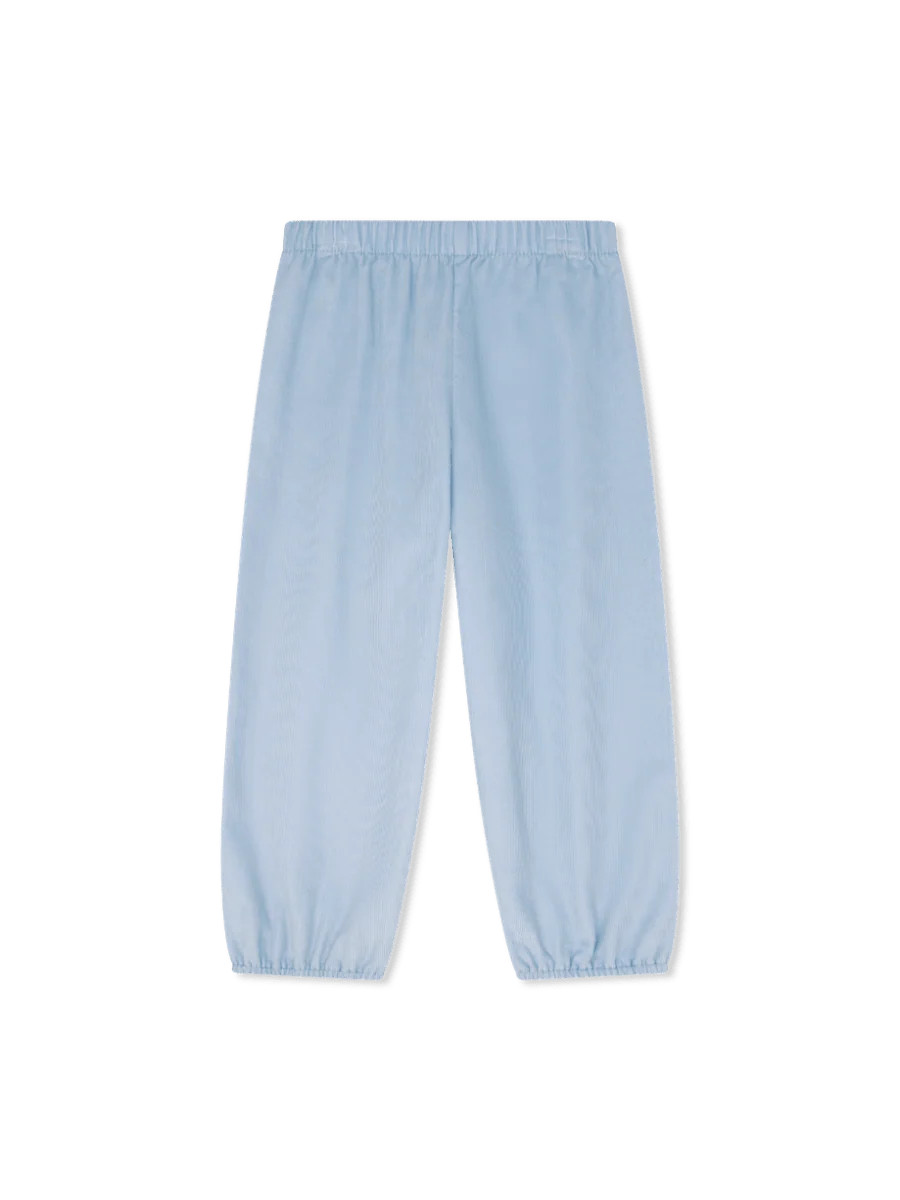 Garret Gathered Pant - Princeton Blue Corduroy | Lullaby Set