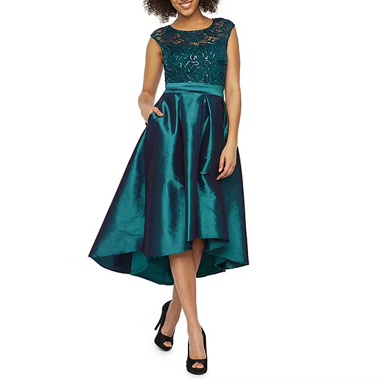 Ronni Nicole Sleeveless Fit & Flare High Low Dress - JCPenney | JCPenney