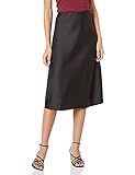The Drop Women's Maya Silky Slip Skirt, Black, XL | Amazon (US)