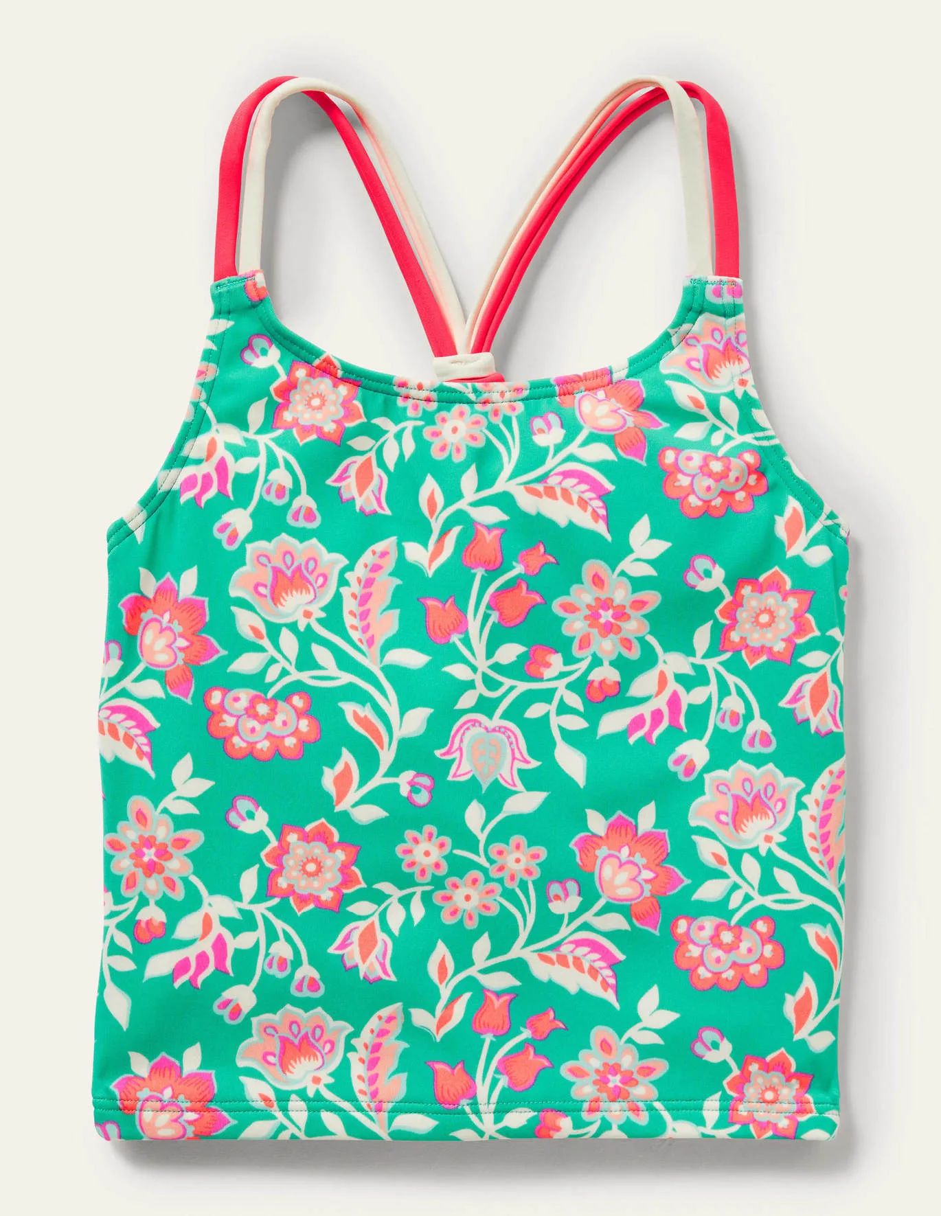 Patterned Tankini Top | Boden (US)