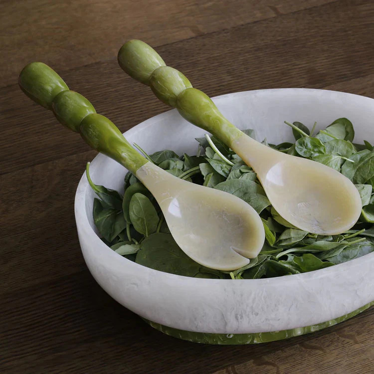 Beatriz Ball Rio Resin Bubble Salad Servers | Sabavi Home