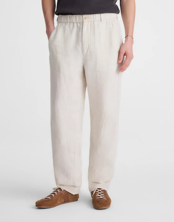 Pull-On Pant in Linen | Madewell