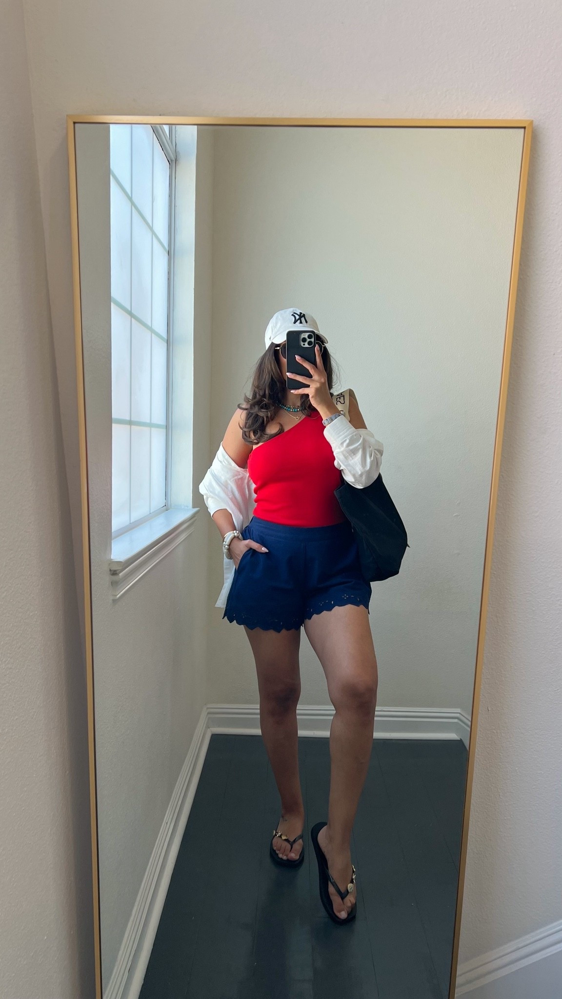 Casual and comfy target look for Memorial Day weekend! Love this entire look - top has a built in bra

#LTKootd #LTKMidsize #LTKSeasonal