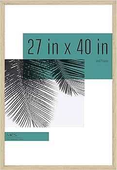 MCS Studio Gallery Frame, Natural Woodgrain, 27 x 40 in , Single | Amazon (US)