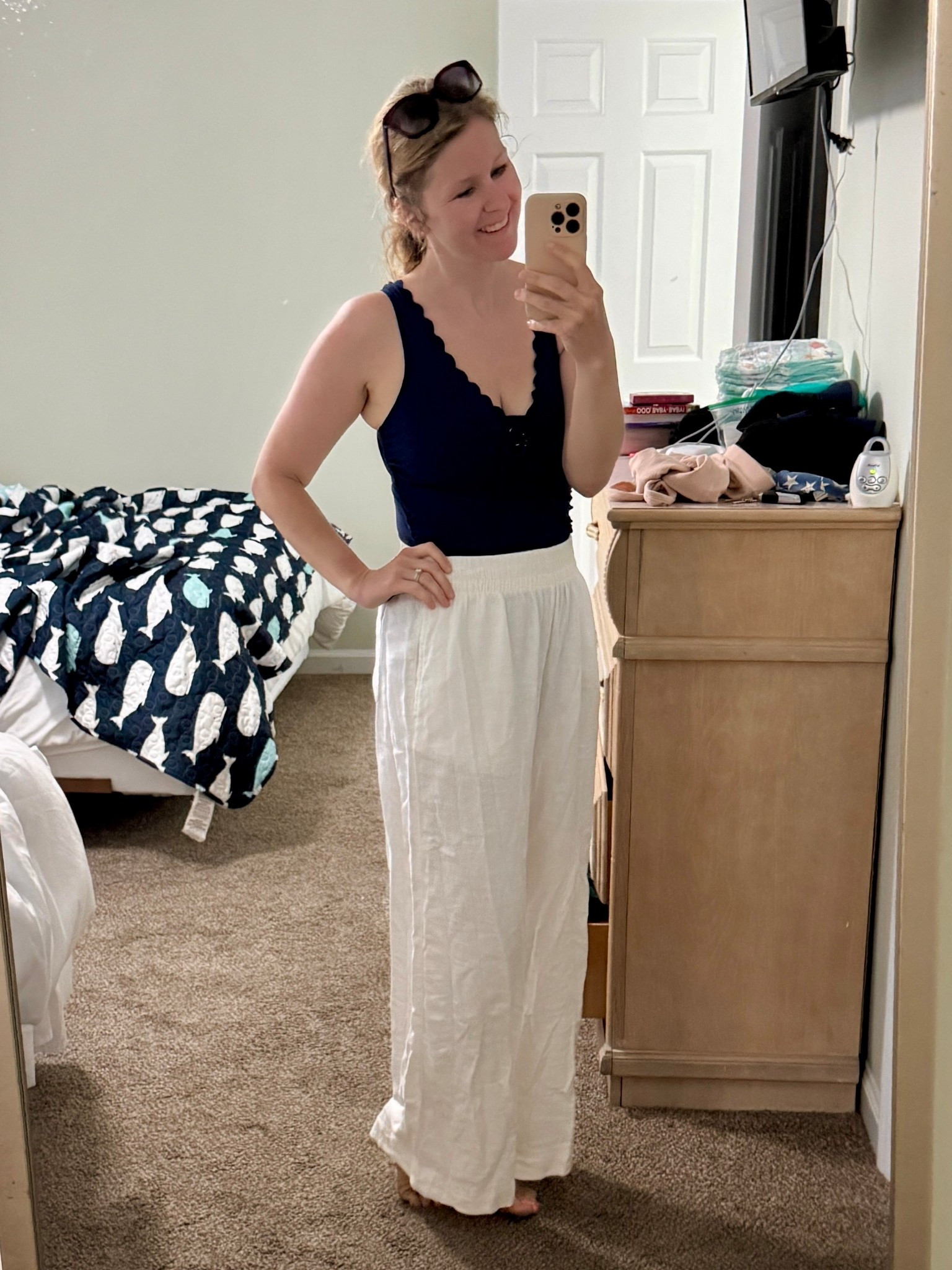 Living in these linen pants at the beach! So comfy and cute! And currently on sale in tons of colors. 



#LTKFindsUnder50 #LTKSeasonal #LTKSwim