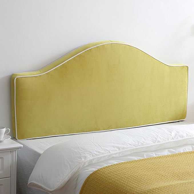 Curved Headboard Pillow Wall Mounted Headboard Reading Pillow,Wedge Upholstered Kid Headboard Sup... | Amazon (US)