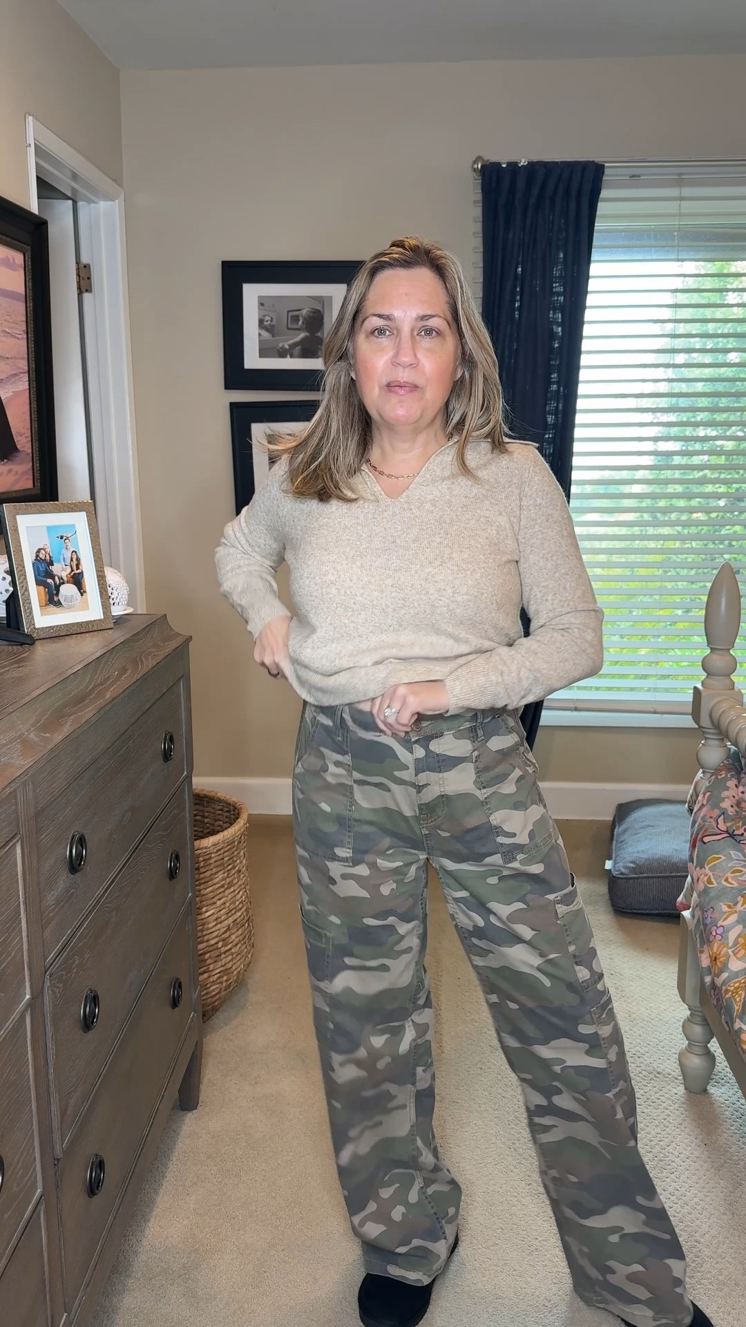 This will quickly become a go to pair of pants for you. They are super cute, soft fabric and amazingly comfortable. And you won’t regret spending only $17 on them.  

#LTKootd #LTKdayinmylife #LTKOver40