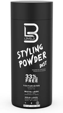 L3 Level 3 Styling Powder - Natural Look Mens Powder - Easy to Apply with No Oil or Greasy Residu... | Amazon (US)