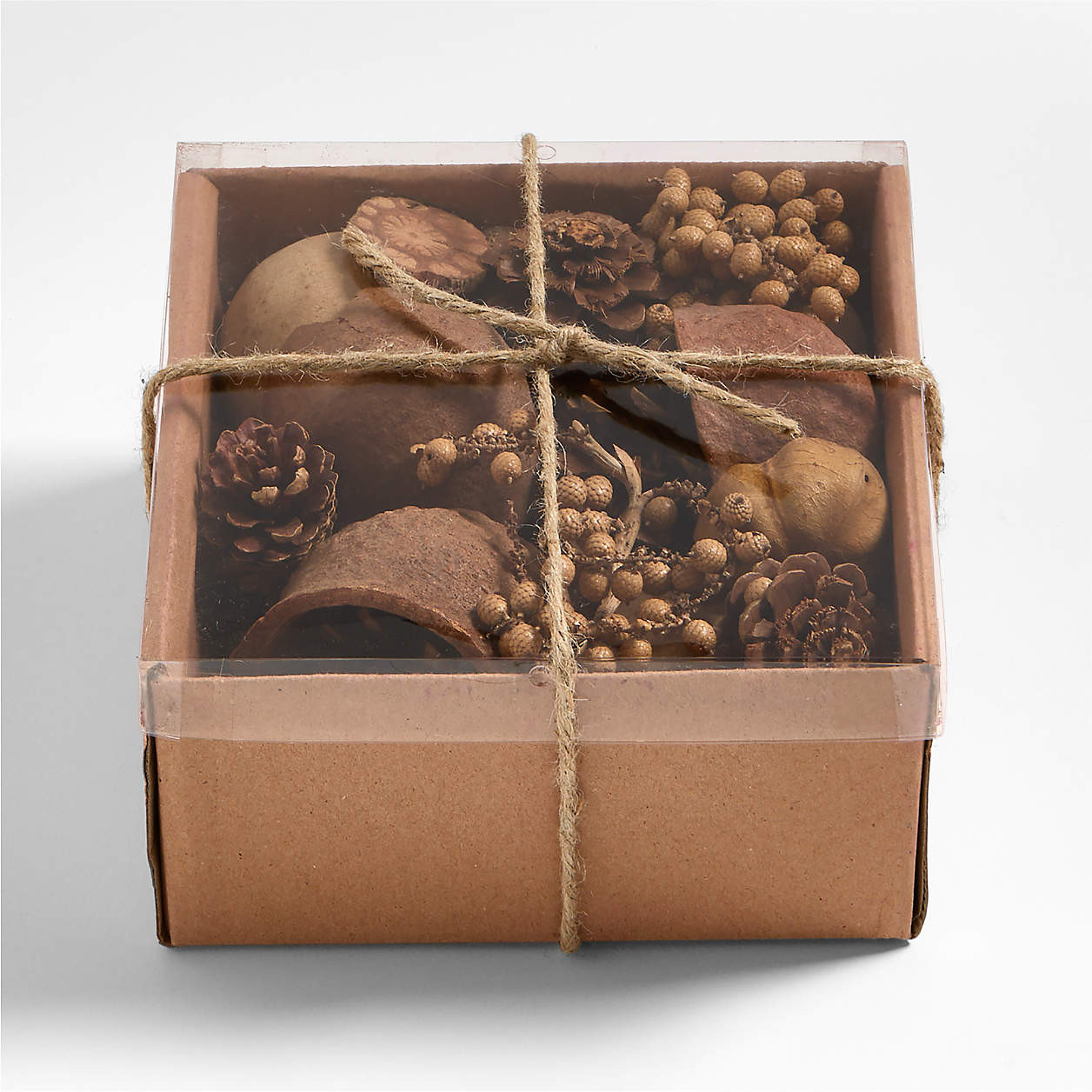 Walk in the Woods Dried Decorative Bowl Filler | Crate & Barrel | Crate & Barrel