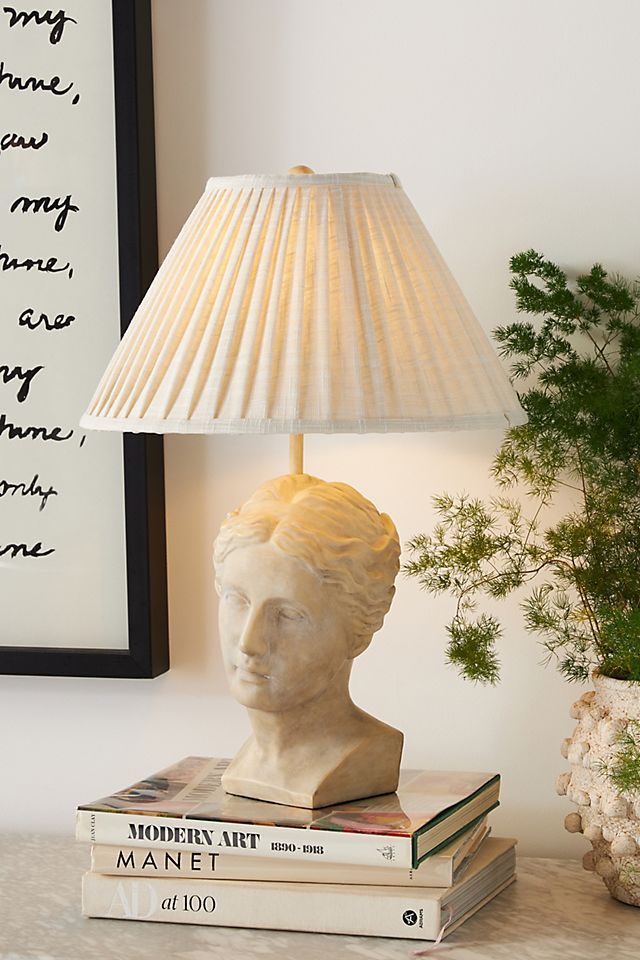 Grecian Bust Table Lamp | Anthropologie | Anthropologie (US)