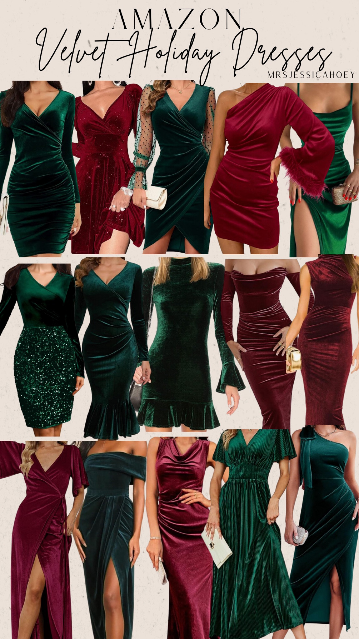 Women’s dresses. Holiday dresses. Christmas party dresses. Velvet dresses. Cocktail evening for mail dresses. Date night outfit. Christmas family photo outfit. Long sleeve off shoulder short midi long dresses. 

#LTKHoliday #LTKSeasonal #LTKFindsUnder100