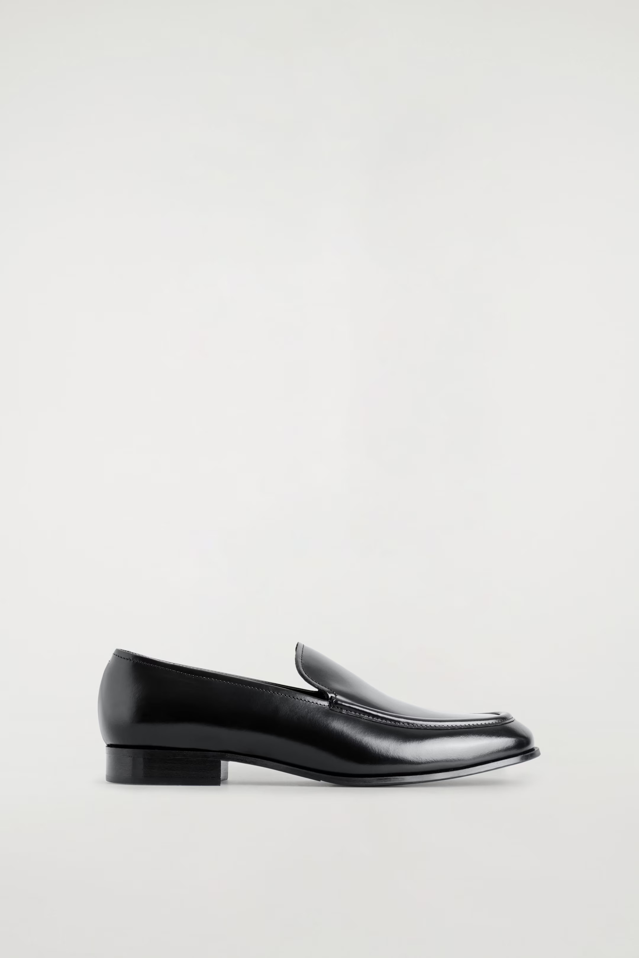 POLISHED-LEATHER LOAFERS - BLACK | COS US | COS (US)