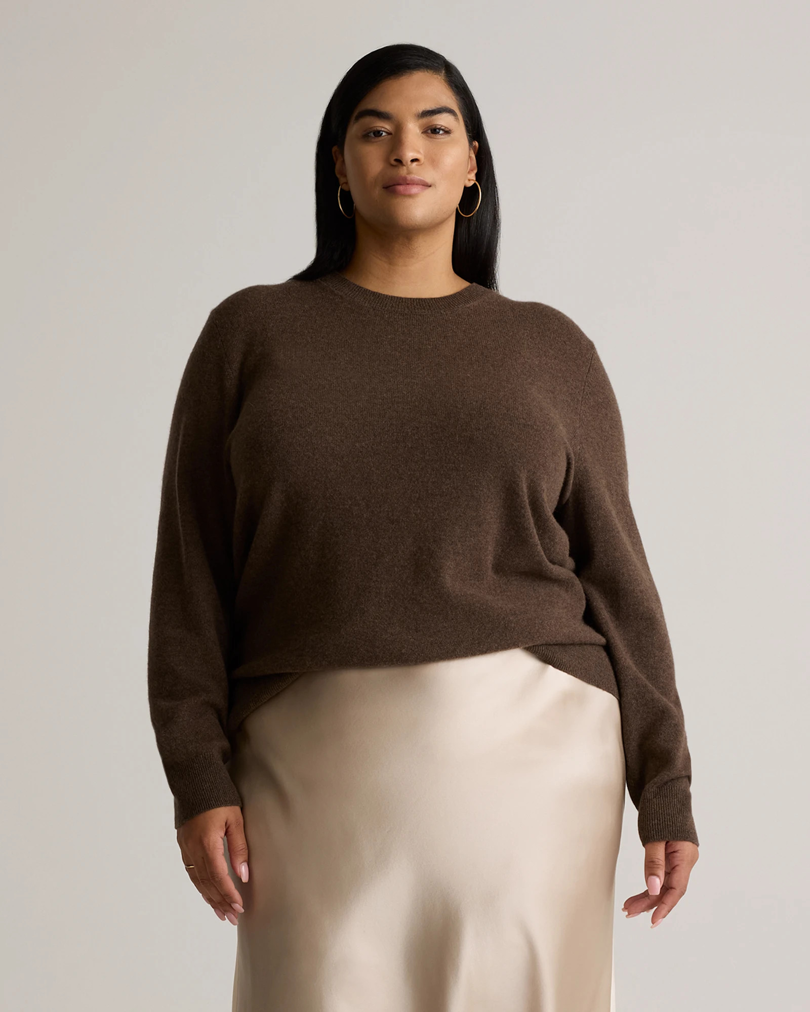 Mongolian Cashmere Crewneck Sweater - Plus Size | Quince