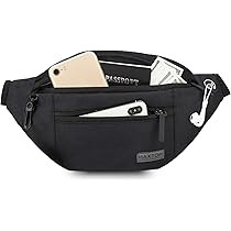 MAXTOP Large Crossbody Fanny Pack with 4-Zipper Pockets,Gifts for Enjoy Sports Festival Workout Trav | Amazon (US)