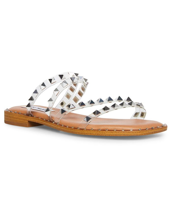 Women's Skylar Studded Strappy Slide Sandals | Macys (US)