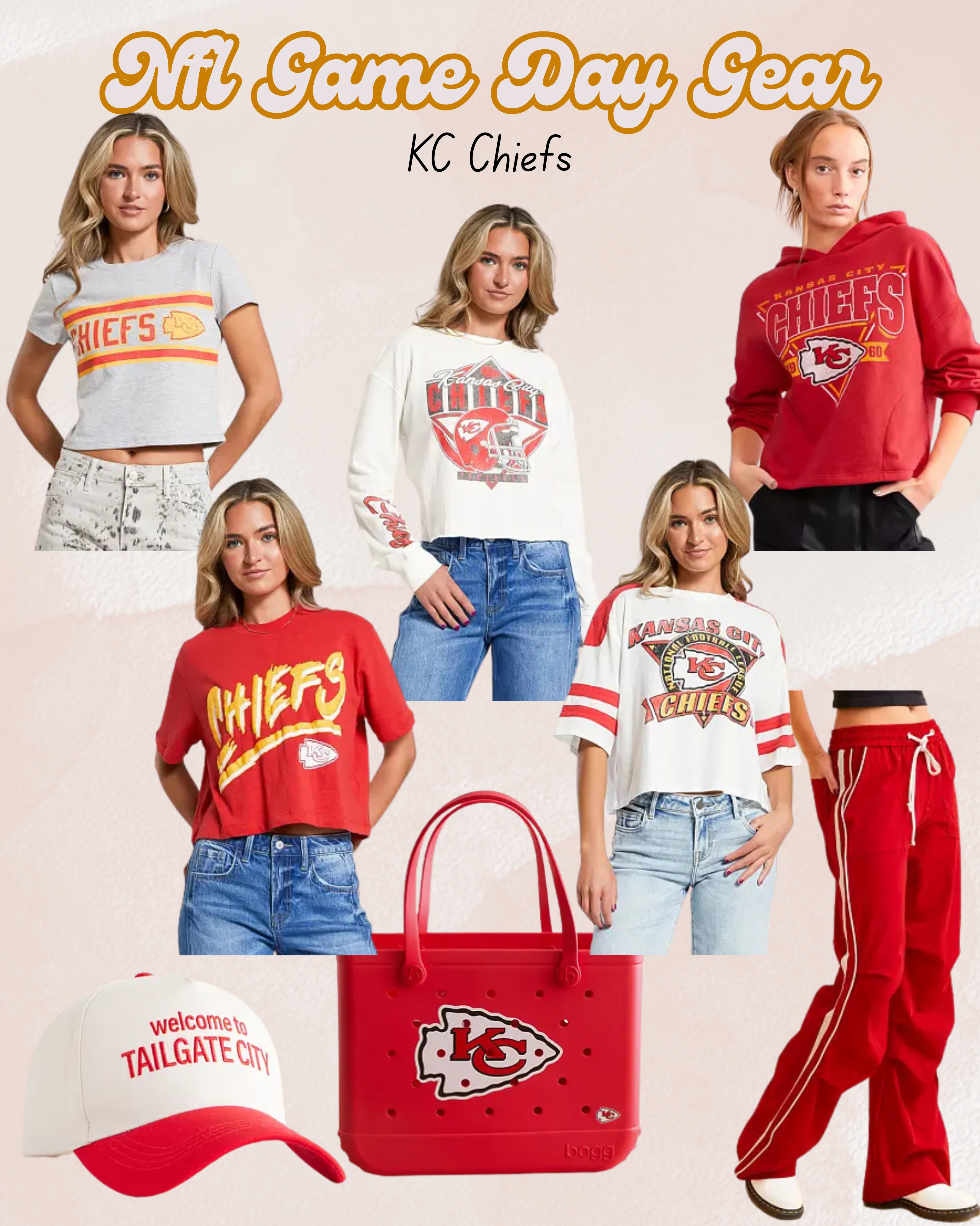 Buckle has the cutest game day gear for the NNFL. Perfect for a Fall outfit and wear to on football game days for the Kansas City Chiefs.  

 

#LTKSeasonal #LTKActive #LTKStyleTip