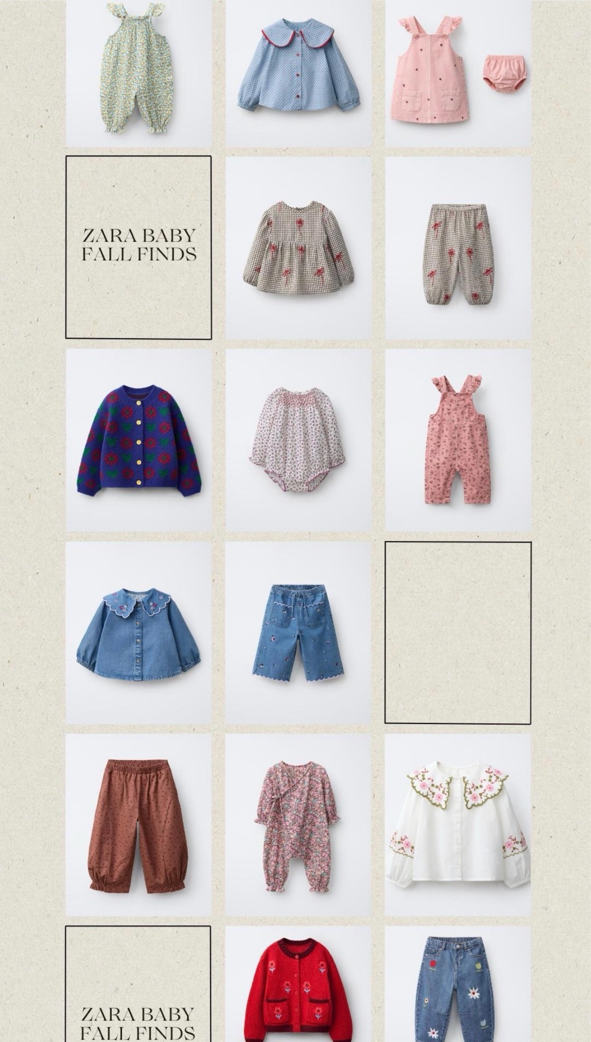 Zara baby fall finds!  

 #LTKSeasonal #LTKBaby #LTKKids