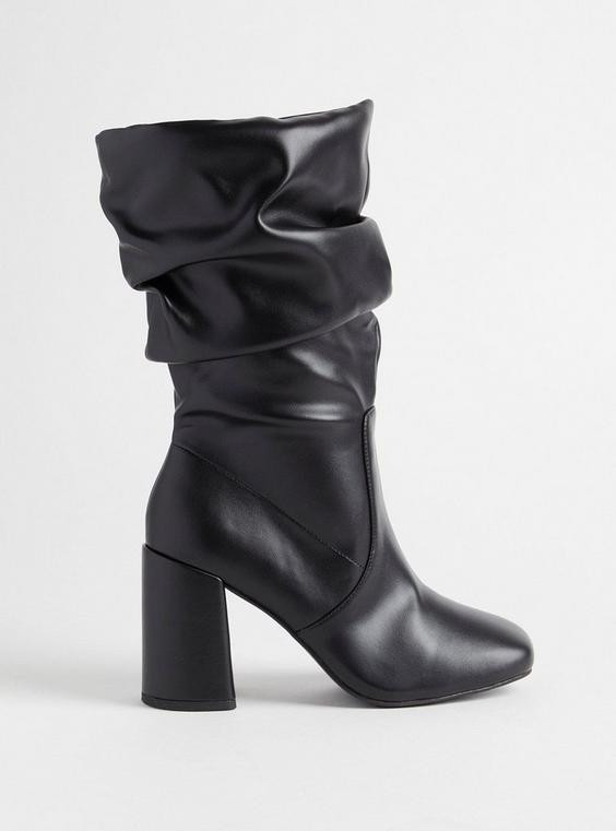 Slouchy Mid Calf Boot (WW) | Torrid (US & Canada)