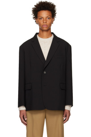The Frankie Shop - Black Beo Blazer | SSENSE