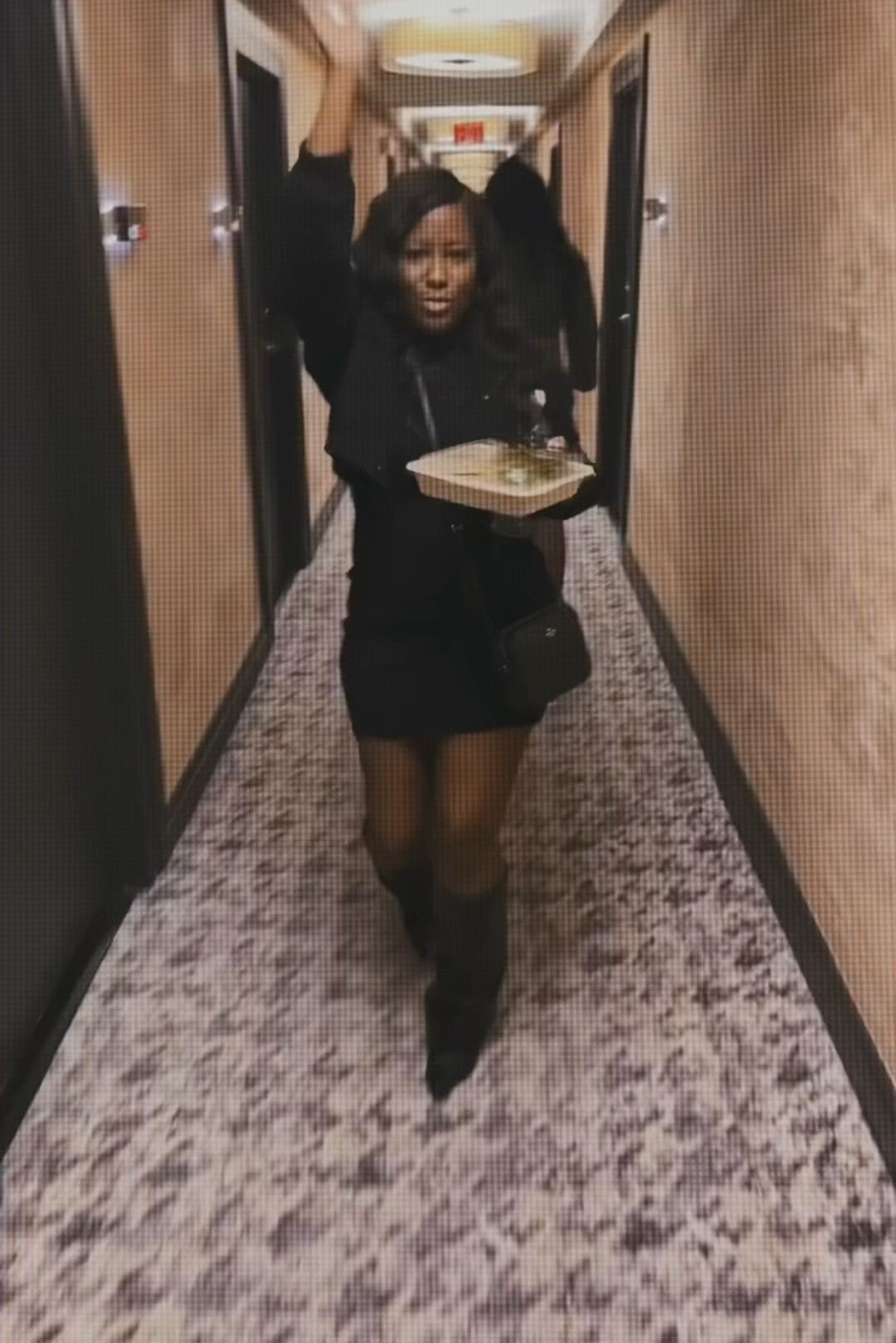 Black mini dress // black fold over boots // black bomber jacket // black purse 

Coach // knee high boots // spring dress

#LTKstyletip #LTKshoecrush #LTKSeasonal