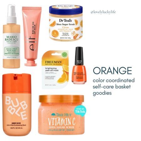 love gifting a colorful coordinated self-care basket of goodies - @walmart always has a ton of options at so many price points. linked all my orange 🍊 picks below 👇 

#walmartpartner #walmartbeauty #walmart 

#LTKGiftGuide #LTKFind #LTKbeauty
