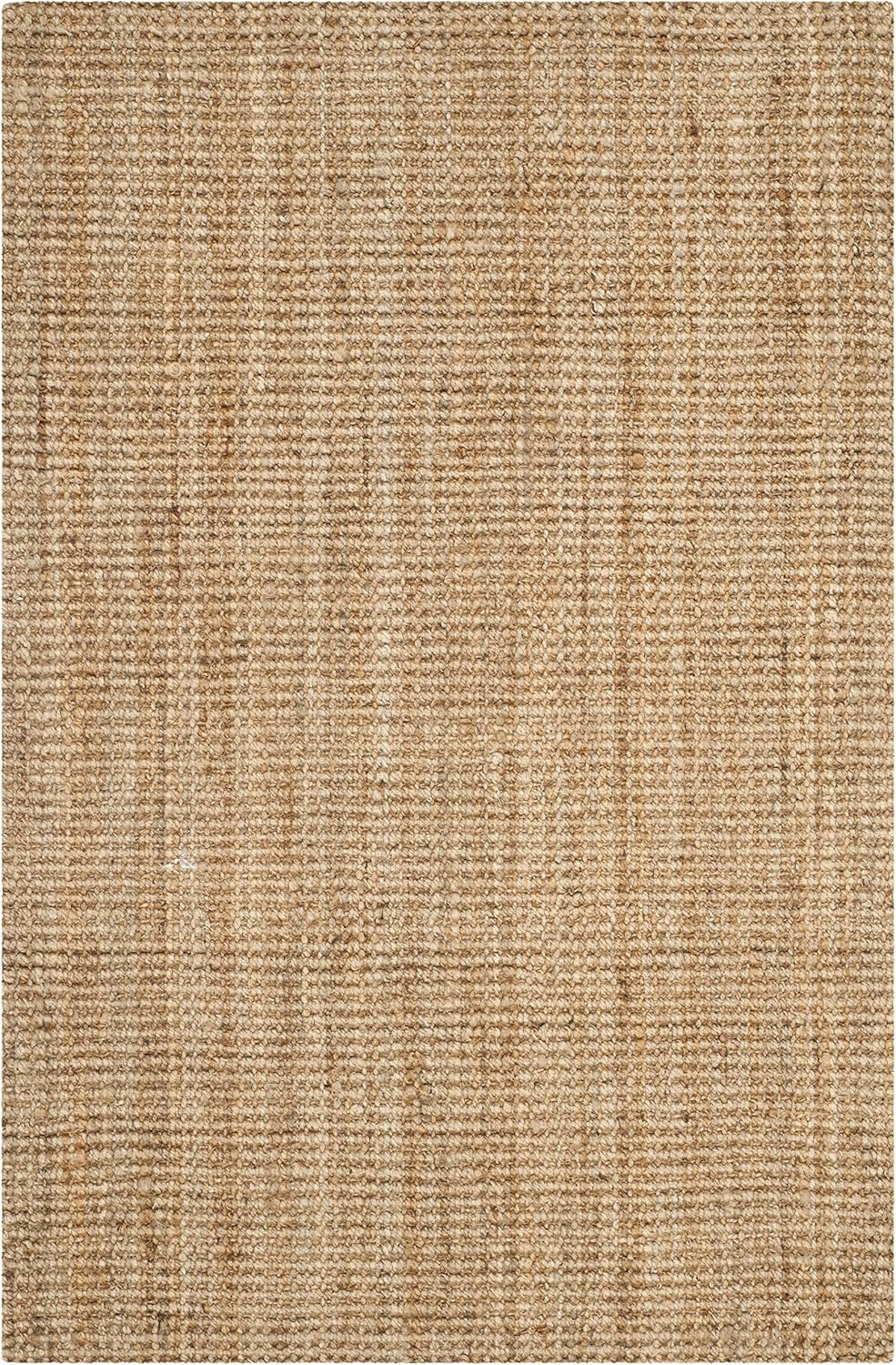 SAFAVIEH Natural Fiber Collection Accent Rug Rectangle - 2' x 3', Natural, Handmade Farmhouse Jut... | Amazon (US)