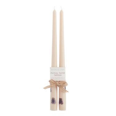 Pastel Botanicals Taper Candle 2 Pack | World Market