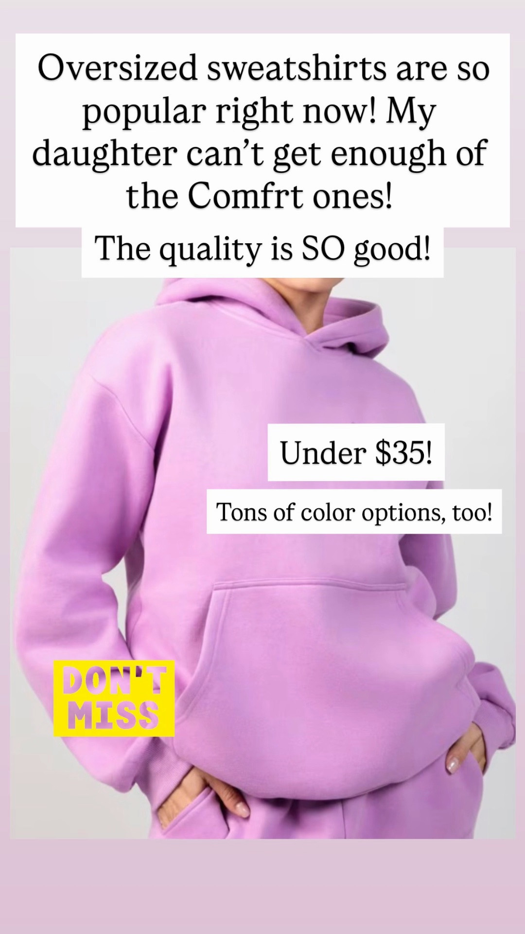 These Comfrt sweatshirts are the absolute best. They are so comfortable and cozy. They come in women, men and kids sizes.

#LTKootd