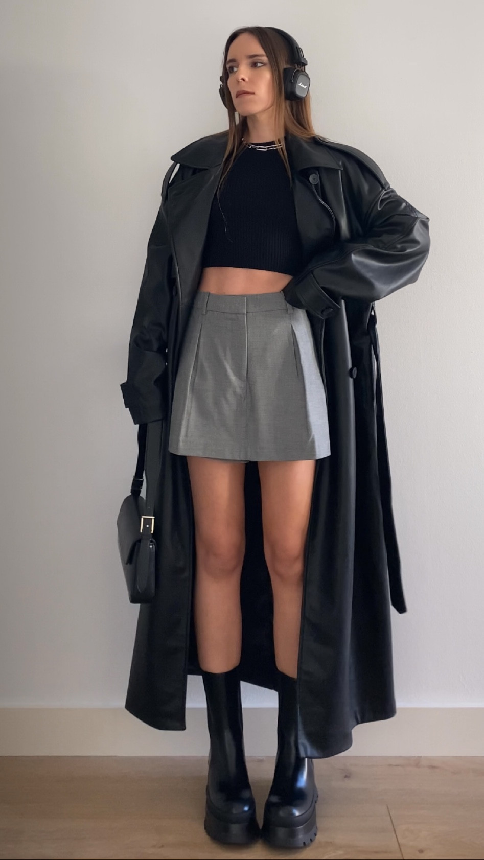 Faux leather trench jacket outfit 

#LTKstyletip #LTKeurope #LTKSeasonal