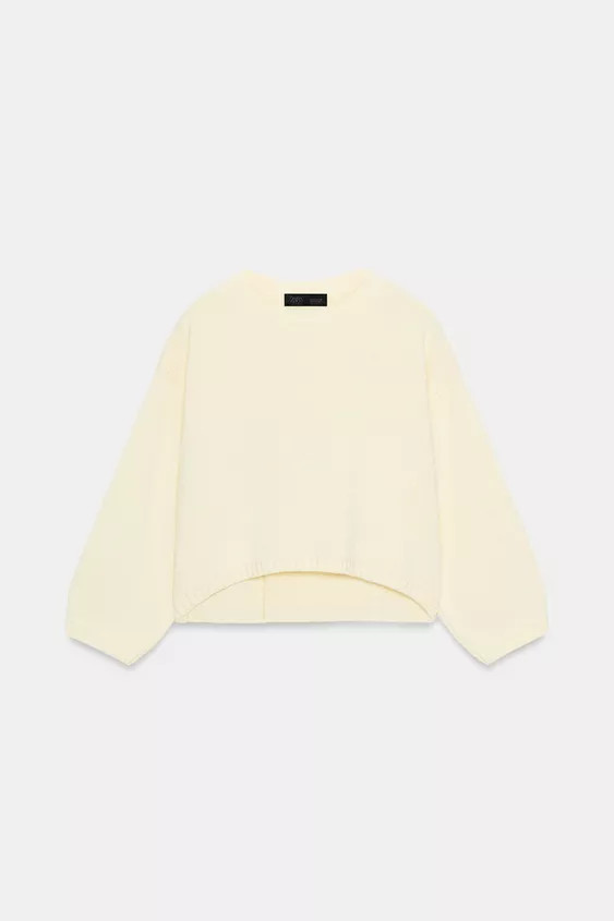 SHORT KNIT JUMPER | Zara UK