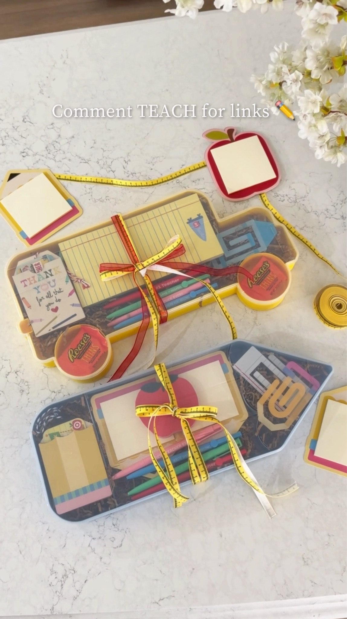 Teacher Appreciation Gift ✏️✨🍎 #teachergifts #teachergift #teacheraopreciationweek #teacherappreciation 

#LTKmomlife #LTKKids