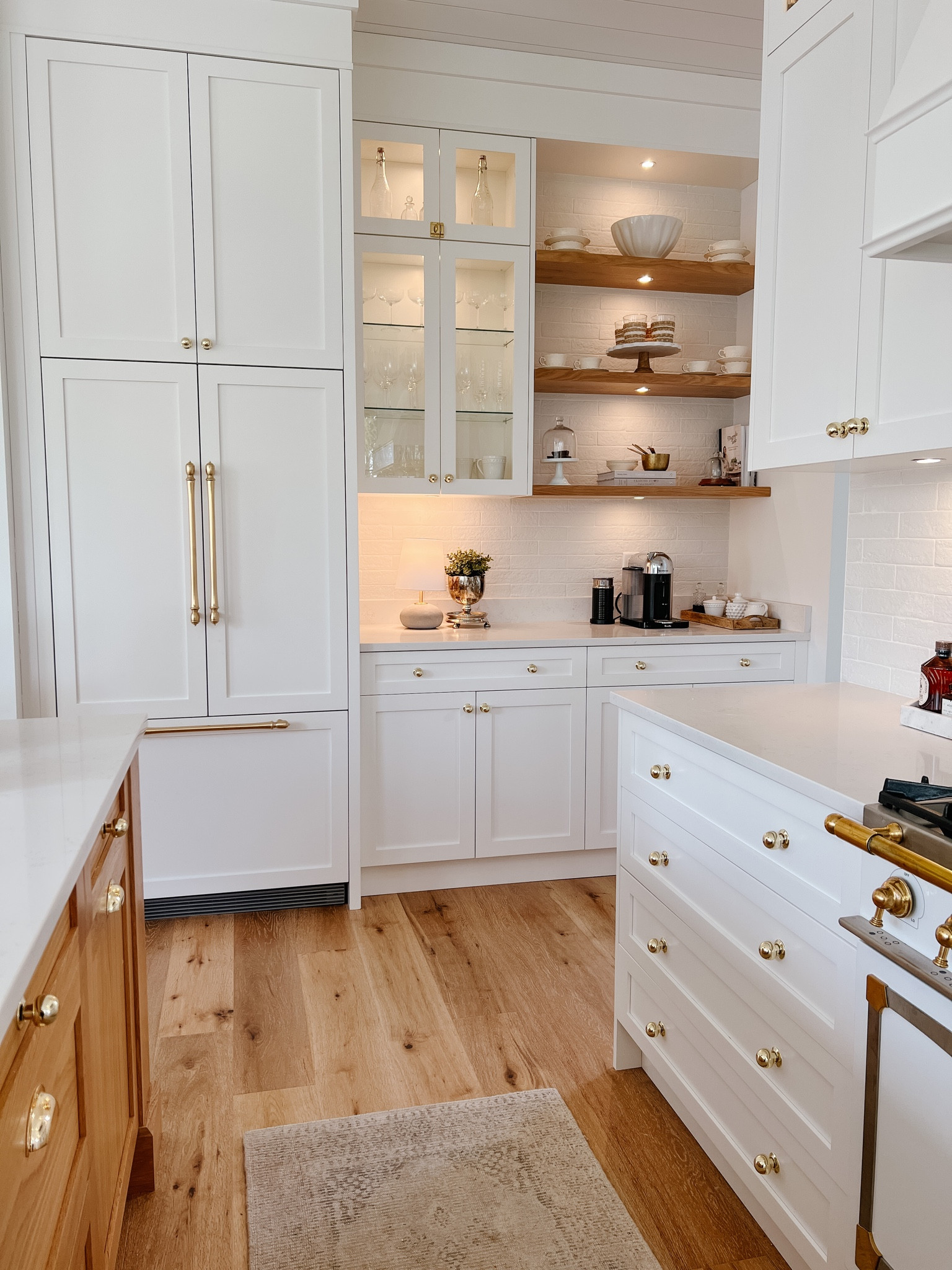 white, oak, gold kitchen #LTKFind

#LTKsalealert #LTKhome