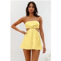 Skip To Nowhere Romper Yellow | Hello Molly (US)