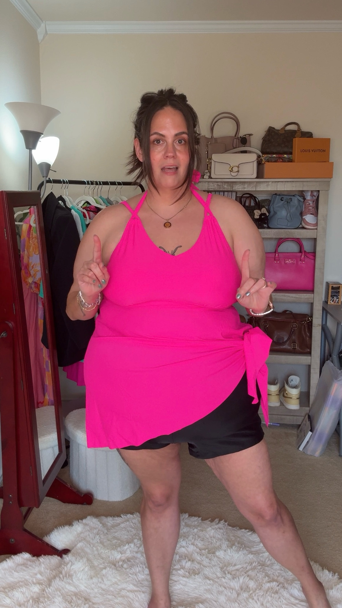 The best plus size apron belly swimsuit on Amazon! 

#LTKSwim #LTKPlusSize