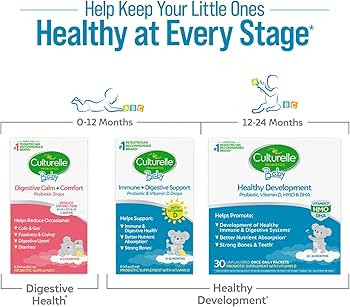 Culturelle Baby Probiotic Drops + Vitamin D, Immune & Digestive Health Support for Babies, Infant... | Amazon (US)