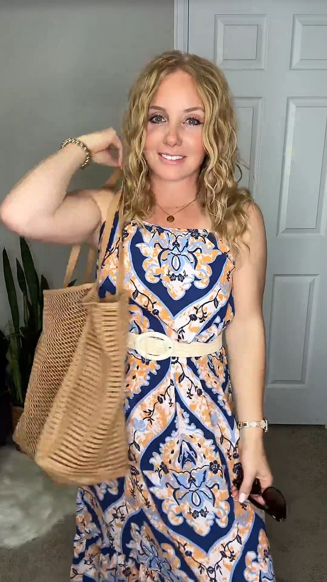 Summer maxi dress from amazon with an added belt, tote bag, and sandals 





Amazon outfits, summer outfit inspo, outfit ideas, casual outfits amazon, amazon outfits every day, outfit ideas 2026, summer outfits, Memorial Day sale

#LTKootd #LTKSaleAlert #LTKPetite