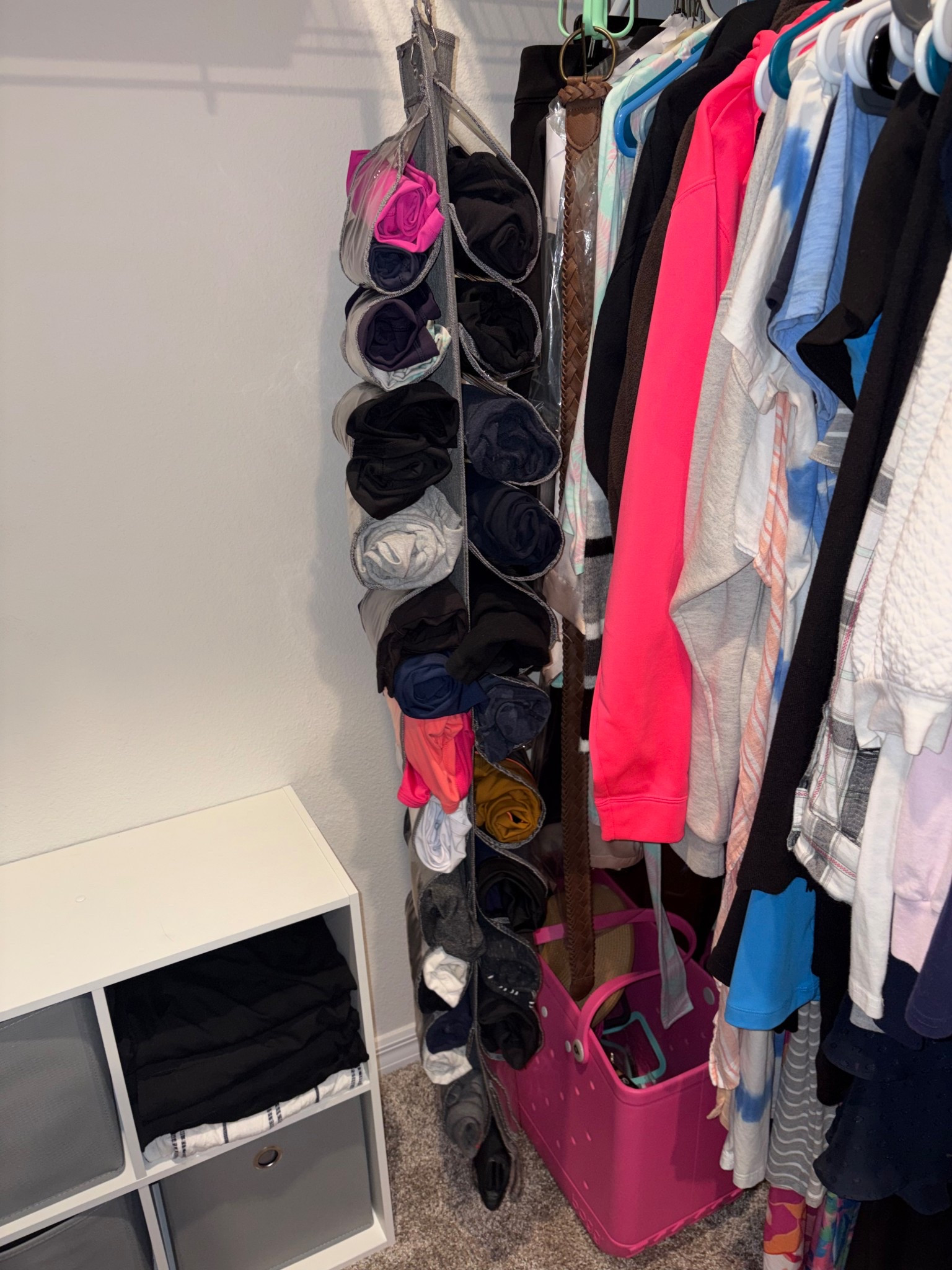Organize your closet with shelving and hanging storage 

#LTKMidsize #LTKTall #LTKHome