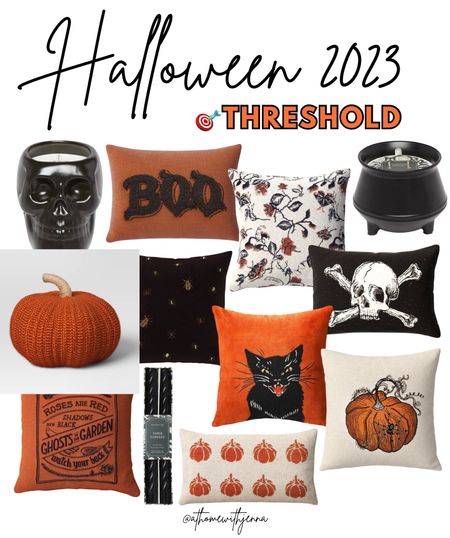 NEW @Target Threshold Halloween 2023! Totally grabbed the black cat pillow 🙌🏼 #targetfinds #halloween #halloweendecor #targethome #homedecor 

#LTKSeasonal #LTKhome #LTKstyletip