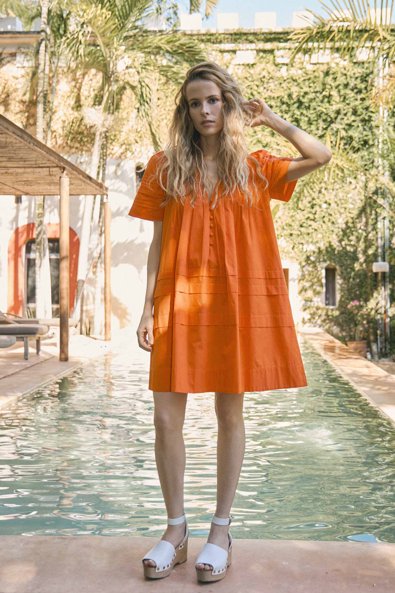 Youjin Dress | Trapeze Dress | Hunter Bell | Hunter Bell