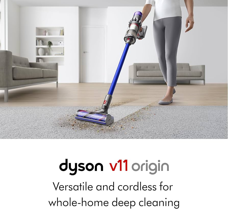 Dyson V11 Origin Cordless Vacuum, 185AW, 3 Power Modes, Up to 60 Minutes,² Deep Cleans Hard Floo... | Amazon (US)