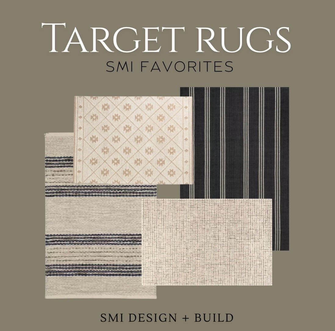 Having a moment with Target rug finds! 😍 For those in-between spaces where you're not quite ready to commit to "the one" — but still want something stylish + affordable that totally vibes with your space. These cute, fun, and timeless options are all from Target 🎯 Tap to shop your next fave rug without the big splurge! #TargetStyle #HomeVibes

#LTKHome