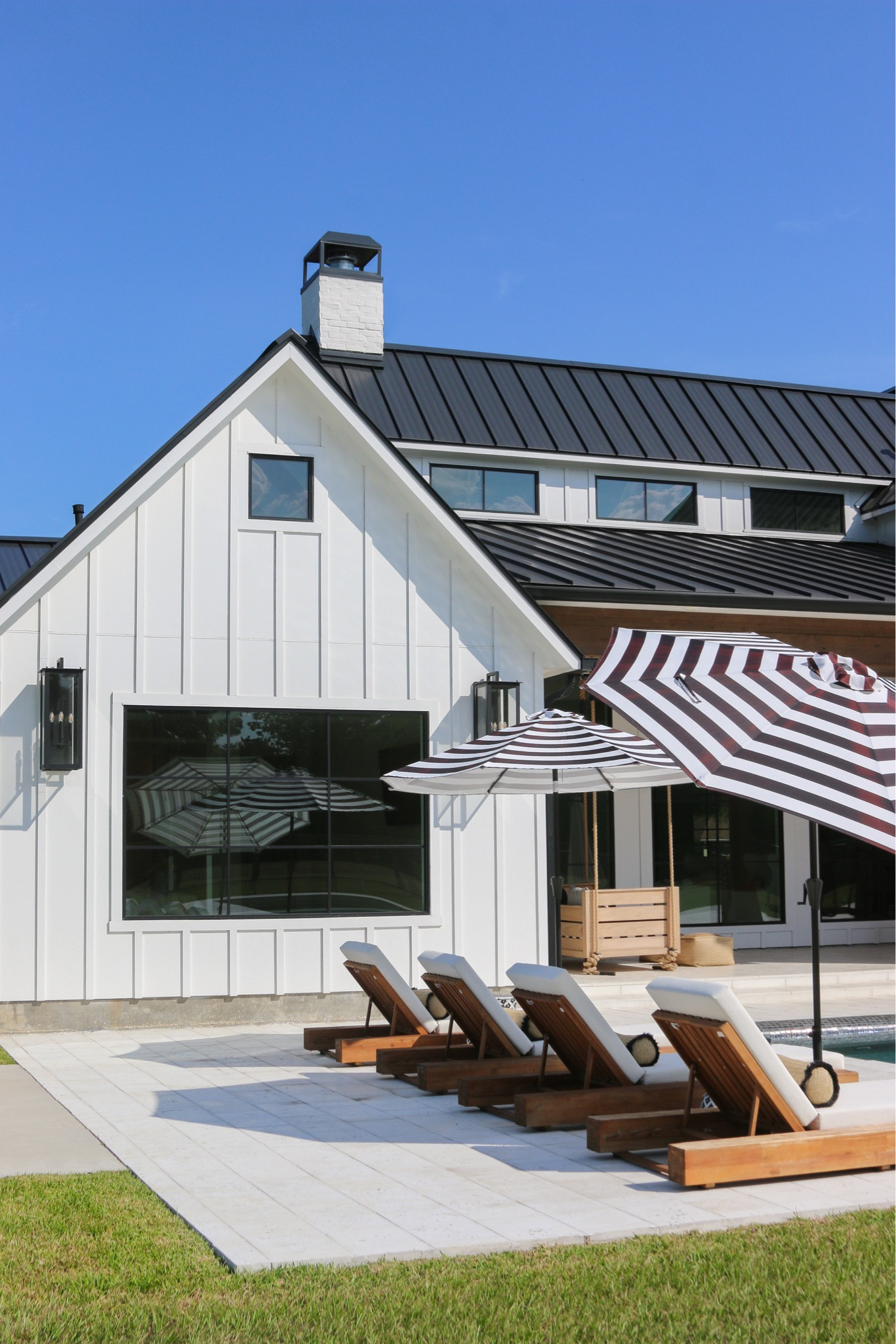 Outdoor furniture, pool umbrella, patio furniture, pool lounger, exterior lighting, umbrella stand 

#LTKhome #LTKSeasonal #LTKswim