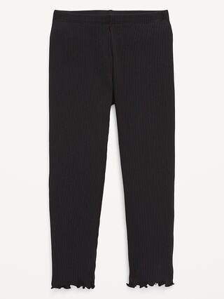 Rib-Knit Full-Length Leggings for Toddler Girls | Old Navy (US)