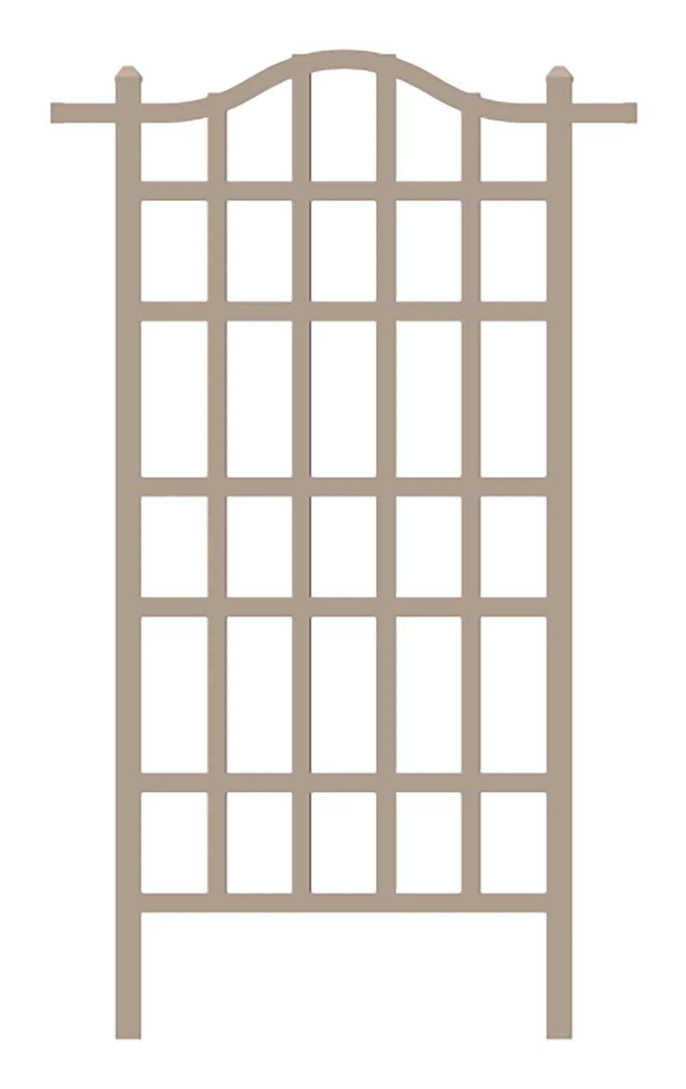 Kersam 75'' H x 35'' W Vinyl Lattice Panel Trellis | Wayfair North America