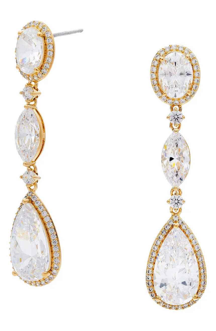 Cubic Zirconia Teardrop Earrings | Nordstrom
